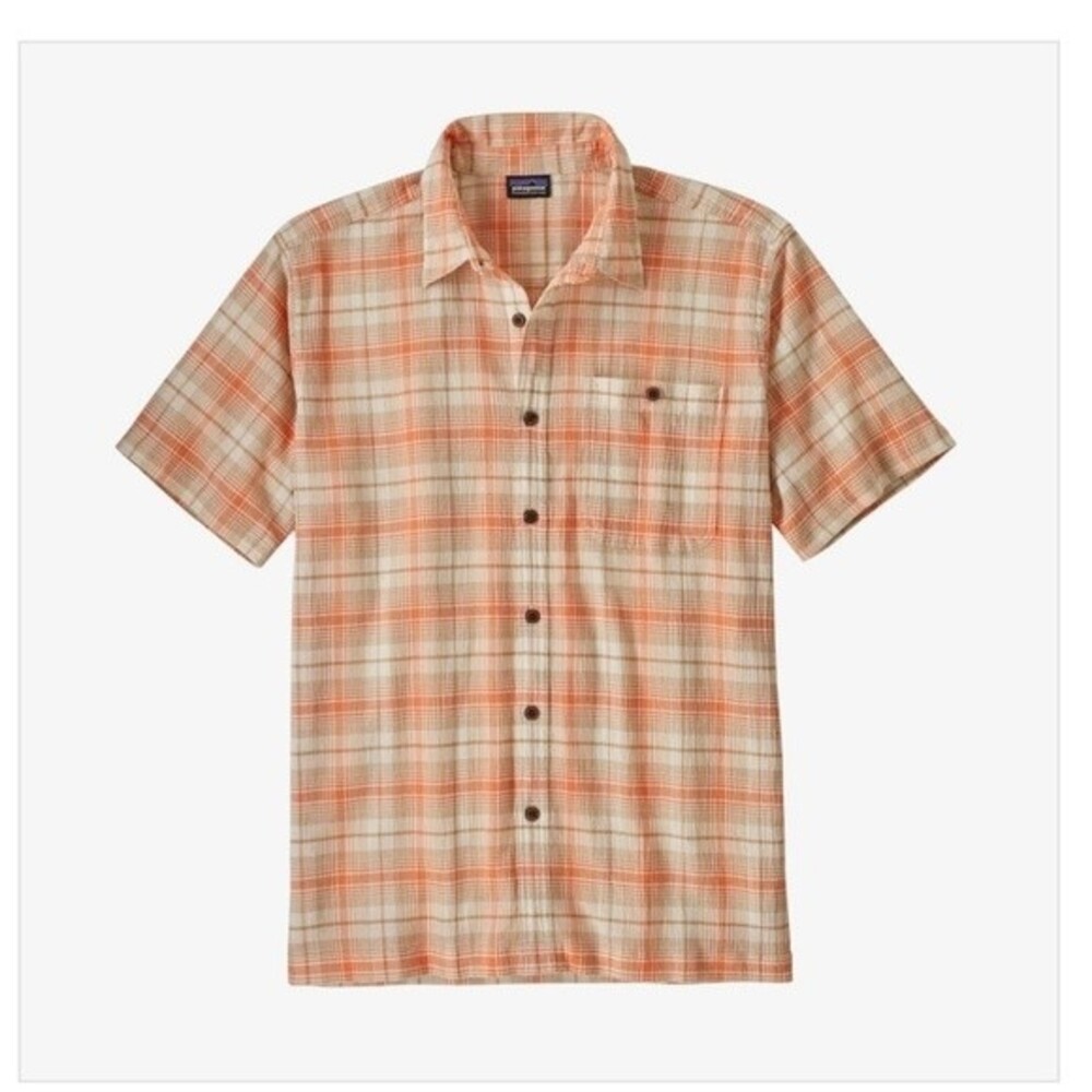 Patagonia shirt mens A/C shirt mellow melon size xxl